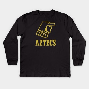 Aztec / Aztecas /  Hawk man /  Hawkman / Falcon man Kids Long Sleeve T-Shirt
